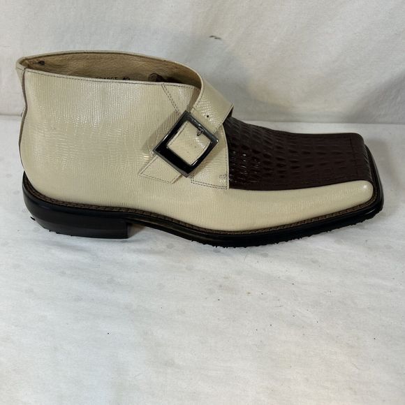 Borgesi Boots Mens 9 Tan - Picture 3 of 12